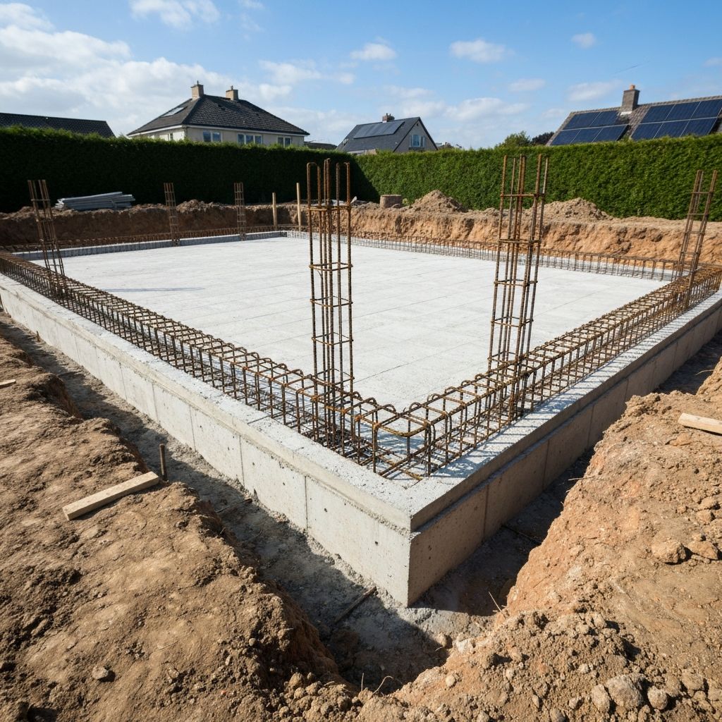 Professional groundworks and foundations